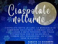 Ciaspolate notturne a campolongo inverno 2024 2025