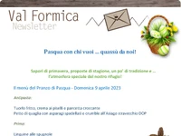 Osteressen 2023 im Rifugio Val Formica, Hochebene von Asiago - 9. April 2023