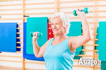 Ginnastica per la terza età sull'Altopiano di Asiago
