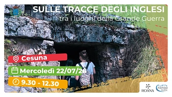 Sulle tracce degli Inglesi escursione con Asiago Guide 22 luglio 2026