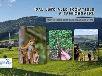"Dal lupo allo scoiattolo " escursione guidata - Camporovere, 17 luglio 2024