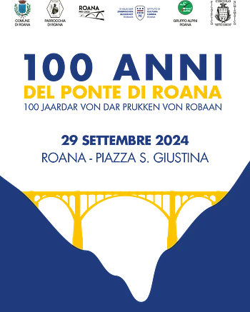 Centenario dell'inaugurazione del Ponte di Roana 29 settembre 2024
