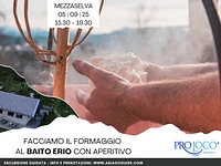 ESCURSIONE GUIDATA "Facciamo il formaggio al Baito Erio" - Mezzaselva, venerdì 5 settembre 2025 

