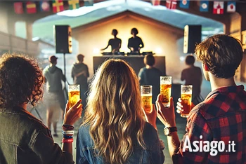 Aperitivo estivo con dj set al Palaciclamino di Cesuna
