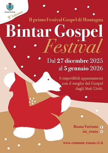 bintar gospel festival a rona a e frazioni dal 27 