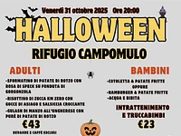 Serata di Halloween 2025 al Rifugio Campomulo