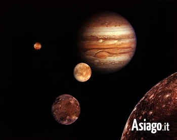 La luna e le lune di Giove all'Osservatorio Astrofisico di Asiago - 29 dicembre 2022