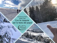 With snowshoes for the Pope's feast! - Sunday 19 March 2023 from 9.30 am