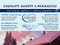 Geführte Exkursion mit Schneeschuhen bei Nacht und Aperitif - Mezzaselva di Roana, 11. März 2023