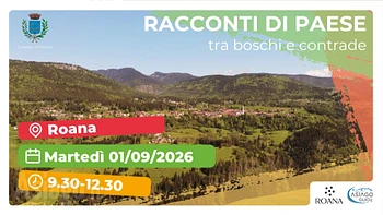 Escursione guidata Racconti di paese tra boschi e contrade di Roana 1 settembre 2026