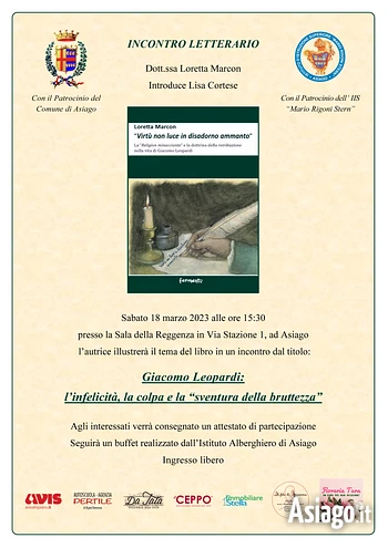 Locandina leopardi asiago 18 03 2023