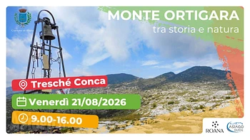 Escursione guidata sul Monte Ortigara tra storia e natura 21 agosto 2026