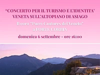 Forte Corbin concerto Pueri Cantores del Veneto 6 settembre 2026