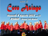 Summer Concert: evening of folk songs with the ASIAGO CHOIR - Asiago, 4 August 2023