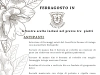 Mid-August lunch at the Villa Ciardi Restaurant - Canove, Friday 15 August 2025