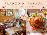 Pranzo di Pasqua 2026 al Ristorante Tre Fonti di Asiago