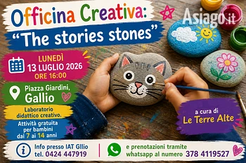 the stories stones laboratorio per bambini a galli