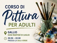 "Malkurs" für Erwachsene in Gallio - Dienstag, 7. juli 2026