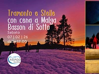 W40 Tramonto e stelle con cena a Malga Basson di sotto 07 02 26
