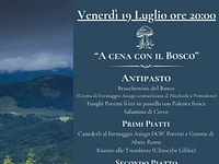 "A CENA CON IL BOSCO" al Ristorante Campomezzavia di Asiago - 19 luglio 2024