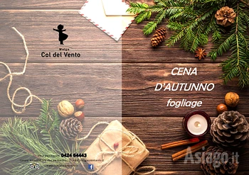 Cena d'autunno a Malga Col del Vento