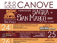 Sagra di San Marco e dei Cuchi 2025 a Canove di Roana - dal 24 al 27 aprile e dal 1° al 3 maggio 2025