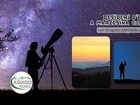 Desideri d'estate A Marcesina  con telescopio - Lunedì 12 agosto 2024 dalle 20.30