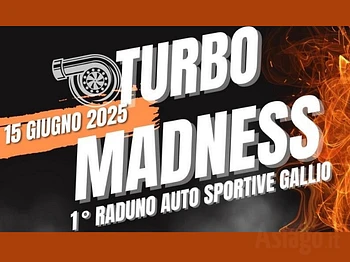 Turbo Madness raduno di auto sportive a Gallio 15 giugno 2025