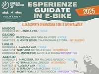 Escursioni guidate in E-bike del Noleggio Rifugio Valmaron a Enego - dal 25 maggio al 12 ottobre 2025