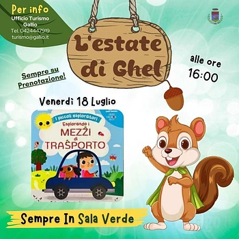 Estate di Ghel lettura animata e laboratorio per bambini 18 luglio 2025