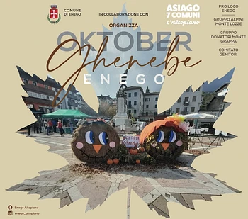 Oktober Ghenebe 2024 festa d'autunno a Enego sull'Altopiano di Asiago