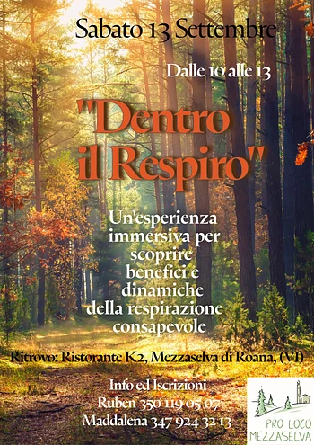 oltre il respiro esperienza immersiva a mezzaselva