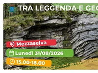 Escursione "Tra leggenda e geologia a Stonhaus" - Mezzaselva, lunedì 31 agosto 2026