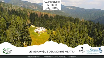 Le meraviglie del Monte Meatta escursione guidata sull'Altpoano di Asiago