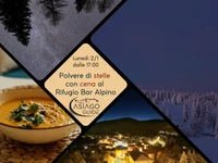 Geführte Exkursion mit Abendessen: "Sternenstaub" - Cesuna di Roana, 2. Januar 2023