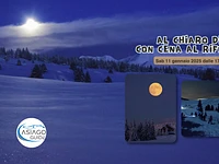 Al chiaro di Luna con cena al Rifugio Larici | Sab 11 gennaio 2025 dalle 17.30