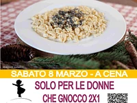 Che gnocco promo per la festa della donna a Malga Col del Vento di Cesuna