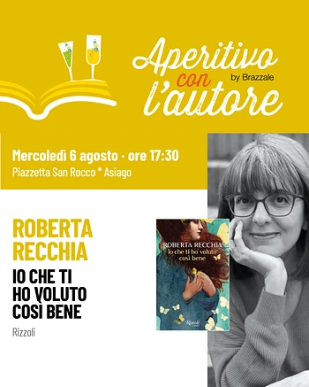 Aperitivo con l'Autore Roberta Recchia