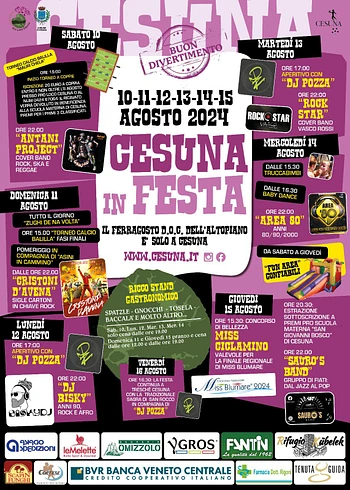 CESUNA IN FESTA 2024