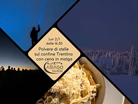 Polvere di stelle sul confine Trentino con cena in malga - Lunedì 2 gennaio 2023 dalle 16.30- 