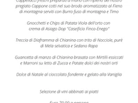 Weihnachtsessen 2022 im Restaurant Agriturismo Grüuntaal di Asiago-25. Dezember 2022