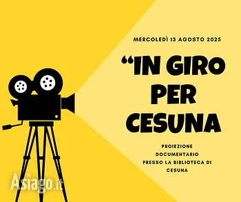 Proiezione documentario "In giro per Cesuna"