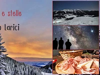 W10 Tramonto e stelle con cena al Rifugio Larici 26 12 25