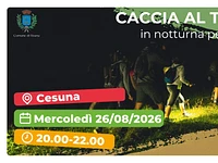 Caccia al tesoro a Cesuna in notturna - Cesuna, mercoledì 26 agosto 2026