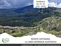 Monte Ortigara: the Austro-Hungarian defensive line | Sunday 20 July 2025 from 9.30 a.m.