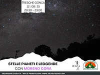 "Stelle, Pianeti e leggende a Treschè Conca" escursione guidata con racconti - martedì 12 agosto 2025