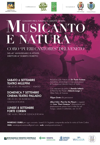 Concerto Pueri Cantores del Veneto sull Altopiano di Asiago estate 2025