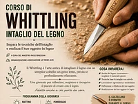 Corso di whittling intaglio del legno a Gallio 7 agosto 2026