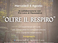 "Beyond the Breath" immersive experience - Mezzaselva di Roana, Wednesday 6 August 2025