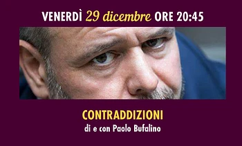 Paolo Bufalino in "Contraddizioni" spettacolo di stand-up commedy a Gallio